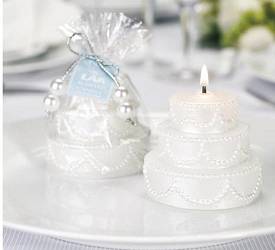 Sculpted Wedding Cake Candle