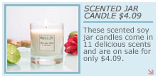 Therepe Scented Soy Jar Candles